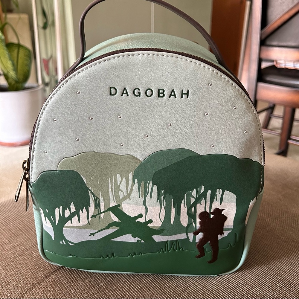 Loungefly Dagobah Backpack - Green and Brown